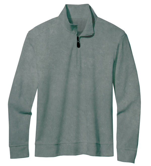 Beantown Salt Wash Quarter Zip Pullover