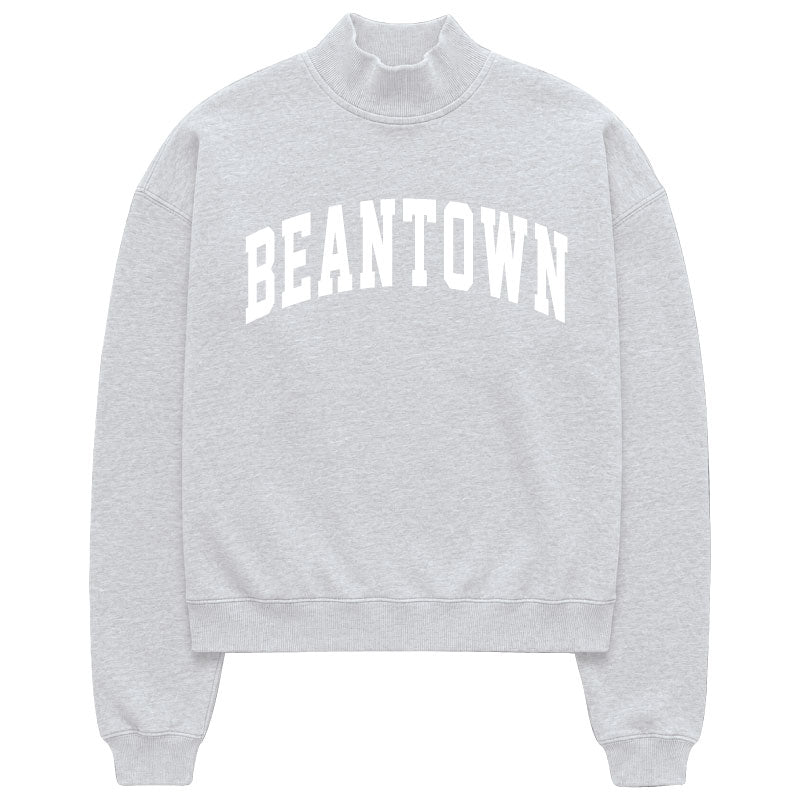 Beantown Mock Neck Sweatshirt