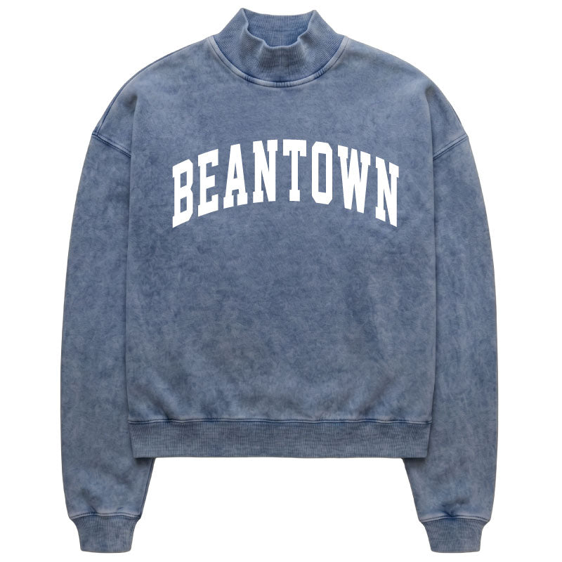 Beantown Mock Neck Sweatshirt