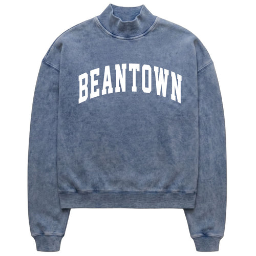 Beantown Mock Neck Sweatshirt