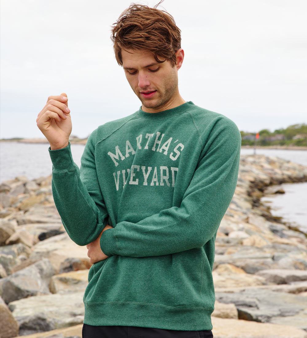 Beantown Salt Wash Fleece Crewneck
